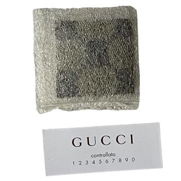 Gucci Monogram Vintage Web Medium Half Moon Hobo Handbag Crossbody - Picture 12 of 14